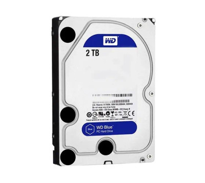 Western Digital Blue 2TB 5400RPM SATA 6Gb/s 64MB Cache HDD for RoHS 3.5-Inch Hard Drive