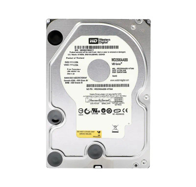 WD2500AABB-14TVA0 - Western Digital 250GB 7200RPM IDE 2MB 3.5" HDD