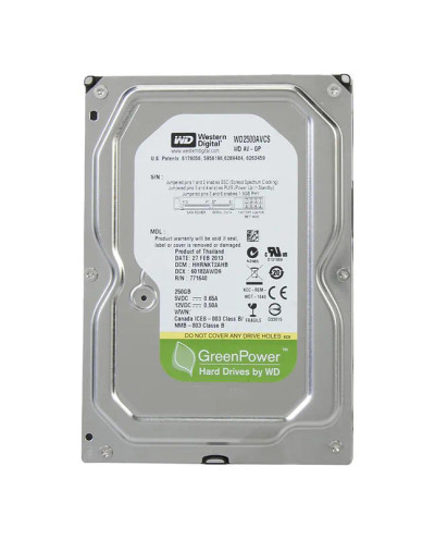 WD2500AVCS - Western Digital 250GB 7200RPM SATA 3.5" HDD