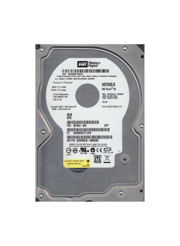 WD2500JS-60MHB5 - Western Digital 250GB 7200RPM SATA 3.5" 8MB HDD