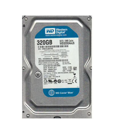 WD3200AAJS-00M0A0 - Western Digital 320GB 7200RPM SATA 3Gb/s 3.5" HDD