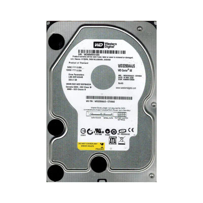 WD3200AAJS-57VWA2 - Western Digital 320GB 7200RPM SATA 3Gb/s 3.5" HDD
