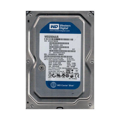 Western Digital Caviar Blue 320GB 7200RPM SATA 3Gb/s 8MB Cache 3.5-Inch Hard Drive - Compatible with desktop computers