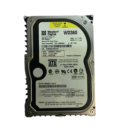 WD360GD-00FLA1 - Western Digital 36GB 10000RPM SATA 8MB 3.5" HDD