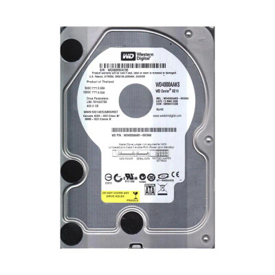 WD WD4000AAKS-00C8A0 Caviar SE16 400GB SATA 3Gb/s 16MB Cache HDD