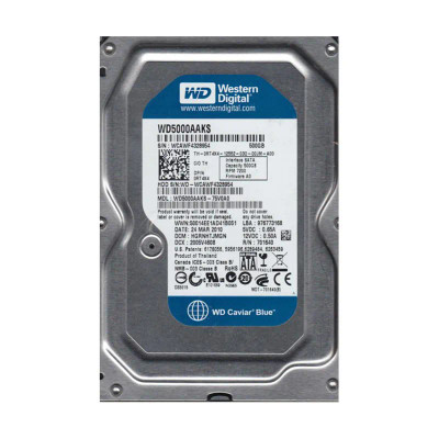 Western Digital Caviar Blue 500GB 7200RPM SATA 3.5-Inch Hard Drive - Compatible with ProLiant DL360p Gen8 Servers