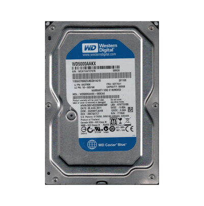 WD5000AAKX-083CA0 - Western Digital 500GB 7200RPM SATA 6Gb/s 16MB 3.5" HDD