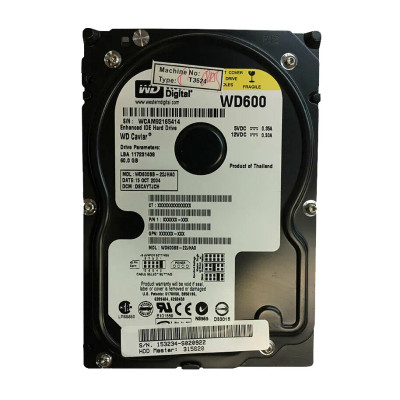 WD600BB-22JHA0 - Western Digital 60GB 7200RPM EIDE 3.5" HDD