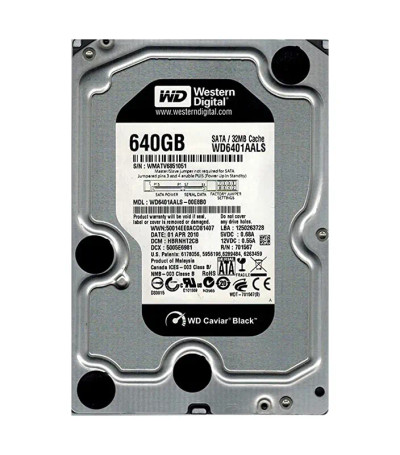 WD6401AALS-00E8B0 - Western Digital 640GB 7200RPM SATA 3Gb/s 32MB 3.5" HDD
