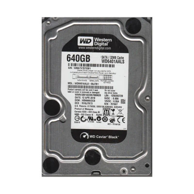 WD6401AALS-00J7B1 - Western Digital 640GB 7200RPM SATA 3Gb/s 32MB 3.5" HDD