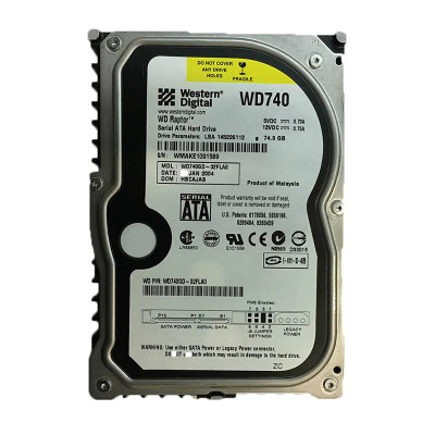 Western Digital Raptor 74GB 10000RPM SATA Hard Drive for CE Servers