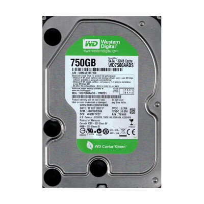 WD7500AADS-11M2B1 - Western Digital 750GB 7200RPM SATA 3Gb/s 32MB 3.5" HDD