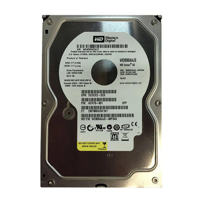 WD800AAJS-60PSA0 - Western Digital 80GB 7200RPM SATA 3.5" HDD