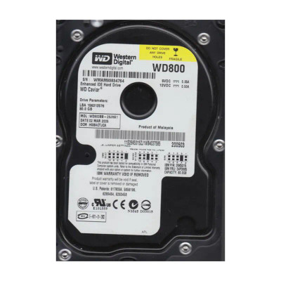 Western Digital Caviar 80GB EIDE Hard Drive for Desktop Computers