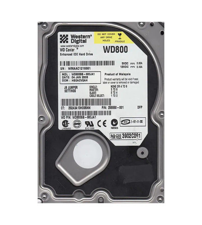 WD800BB-60CJA1 - Western Digital 80GB 7200RPM EIDE 2MB 3.5" HDD