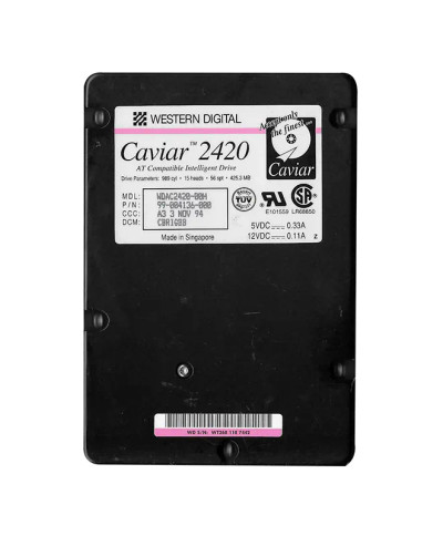 WDAC2420 - Western Digital 420MB 3314RPM IDE 3.5" HDD