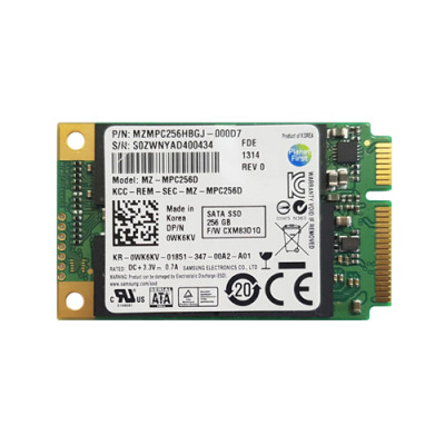 WK6KV - Dell 256GB mSATA PCIe 2.5" SSD