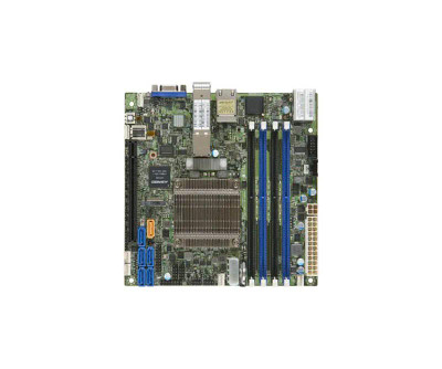 X10SDV-16C-TLN4F+ - SuperMicro Xeon D-1587 DDR4 4-DIMM Mini-ITX Motherboard