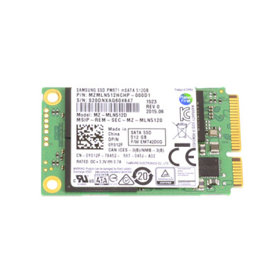Y012F - Dell 512GB SATA 6Gb/s mSATA 1.8" SSD