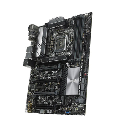 Z170-WS - Asus Socket H4 LGA1151 Intel Z170 Chipset ATX System Board Motherboard Supports Core i7 / i5 / i3 / Pentium / Celeron Series DDR4 4x DIMM