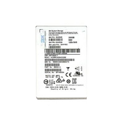 00AR406 - IBM 200GB SAS 12Gb/s 2.5" MLC SSD