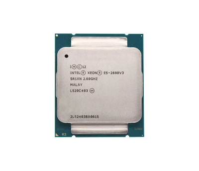 HP Intel Xeon 12 Core E5-2690V3 2.6GHz CPU 726987-B21 for ProLiant DL360p Gen8 Servers