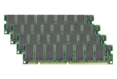 HP 4GB Kit 4X1GB 133MHz PC133 ECC Registered CL3 168-Pin RDIMM 3.3V Rank Memory for ProLiant DL360p Gen8 Servers