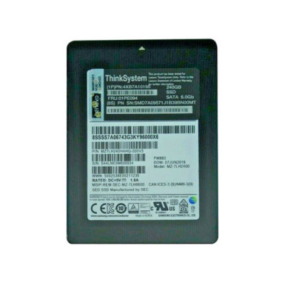 Lenovo 240GB Triple-Level Cell SATA SSD for Hot-Swappable 2.5-Inch Drive Bay
