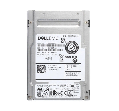 6N7KY - Dell 960GB SAS 12Gb/s 2.5" Read Intensive SSD