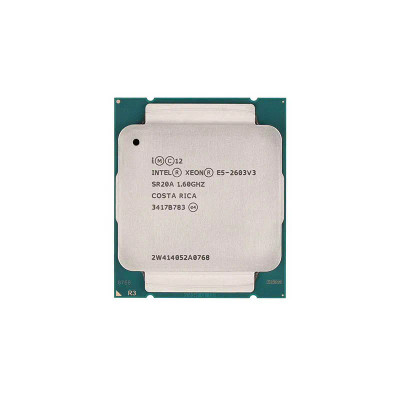 HP 766384-B21 Intel Xeon E5-2603v3 1.6GHz Processor for DL380 Gen9 - Six-core, 15MB L3 Cache, FCLGA2011-3 Socket, 85W