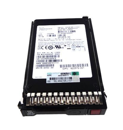 822572-001 - HP 800GB SAS 12Gb/s 2.5" Mixed Use SSD