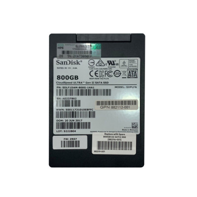 HP 800GB SATA 6Gb/s Mixed Use 2.5-Inch SSD for ProLiant DL360p Gen8 Servers