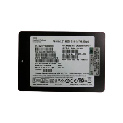 882147-001 - HP 960GB SATA 6Gb/s 2.5" Read Intensive SSD