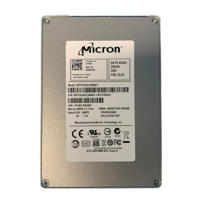 Dell 256GB SATA 6Gb/s 2.5 SSD for ProLiant DL360p Gen8 servers