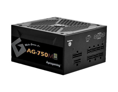 AG-750M - Apex Gaming 750W 80-Plus Gold Modular ATX Power Supply