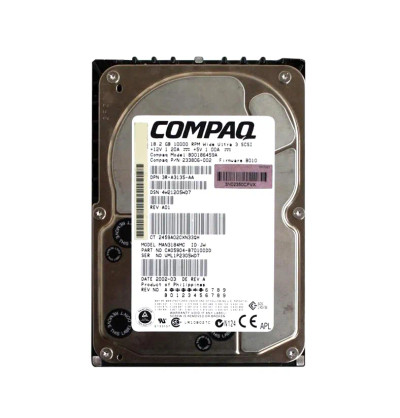 HP 18GB 10000RPM Ultra 160 SCSI Hard Drive for ProLiant DL360p Gen8 servers HP 18GB 10000RPM Ultra 160 SCSI Hard Drive for ProLiant DL360p Gen8 servers