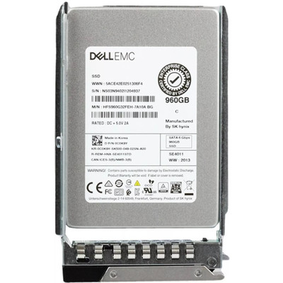 Dell 960GB Triple-Level Cell SATA SSD for ProLiant DL360p Gen8 Servers Dell 960GB Triple-Level Cell SATA SSD for ProLiant DL360p Gen8 Servers