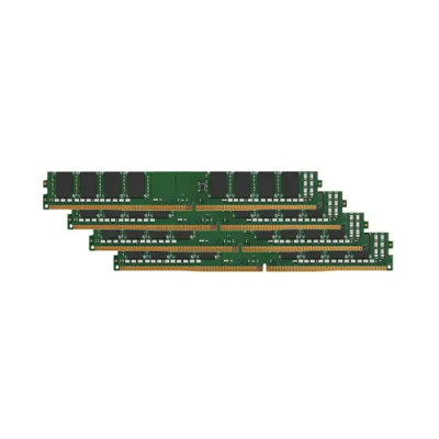 CT4K16G4XFD824A - Crucial Technology 64GB Kit 4X16GB DDR4-2400MHz PC4-19200 ECC Unbuffered CL17 288-Pin DIMM 1.2V VLP Memory