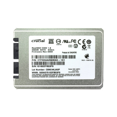 CTFDDAA256MAG-1G1 - Crucial Technology 256GB SATA 6Gb/s 1.8" SSD