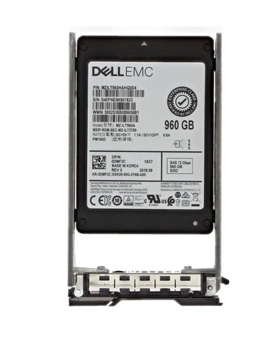 DMF2C - Dell 960GB SAS 12Gb/s 2.5" Read Intensive SSD