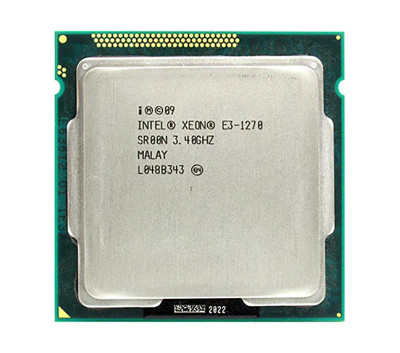 Intel Xeon E3-1270 Quad Core 3.40GHz Processor for LGA1155 - Compatible with Servers