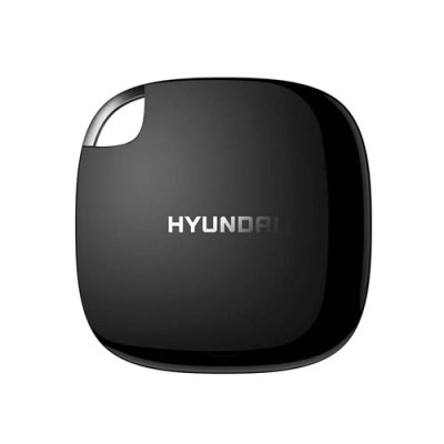 Hyundai 512GB External Solid State Drive in Midnight Black, compatible with HTESD500PB, portable storage device