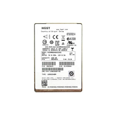 Hitachi 400GB SAS 12Gb/s SFF 2.5 SSD for HUSMM8040ASS20 Servers Hitachi 400GB SAS 12Gb/s SFF 2.5 SSD for HUSMM8040ASS20 Servers