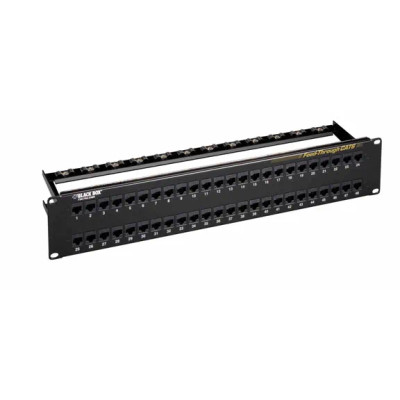 JPM820A - Black Box 48-Port RJ-45 CAT6 2U Patch Panel