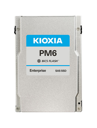 KIOXIA PM6-R Series 3.84TB SAS SSD for Read Intensive Use