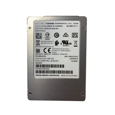 KSG60ZSE512G - Toshiba 512GB SATA 6Gb/s 2.5" TLC SSD