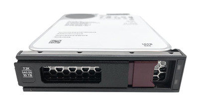 857644-B21 - HPE 10TB 7200RPM SAS 12Gb/s 512e 3.5-Inch Midline Hard Drive with Smart Carrier
