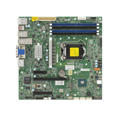 Supermicro X12SCZ-TLN4F Intel W480E Micro-ATX Motherboard for Core i9/i7/i5/i3 - Supports DDR4 - MBD-X12SCZ-TLN4F-B