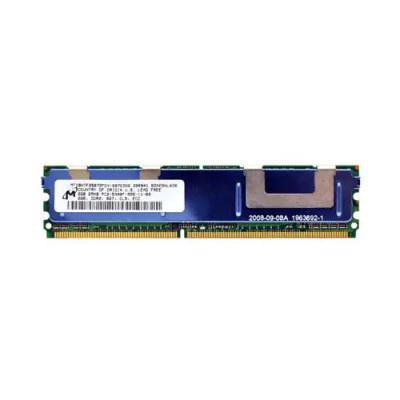 Micron Technology 2GB DDR2-667MHz PC2-5300 Fully Buffered CL5 240-Pin DIMM Memory Module for Servers