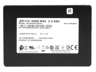 MTFDDAK240TDT-1AW1ZABYY - MICRON 240GB SATA 6Gb/s 2.5" SSD